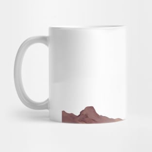 Mountain Goat on the rocks Mug